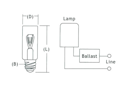 Hot Cathode Quartz UV Lamp