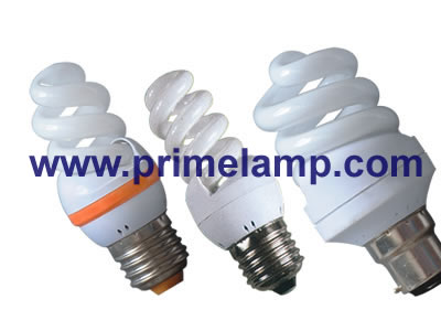 Small Full Spiral Compact Fluorescent Lamp